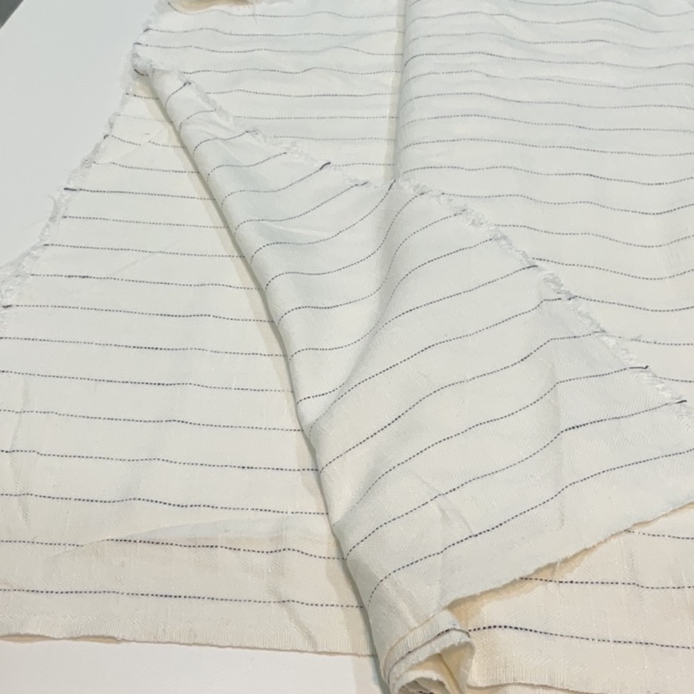 Linen blend fabric
